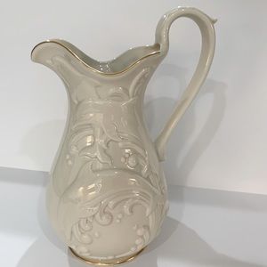 Lenox waveswept pitcher